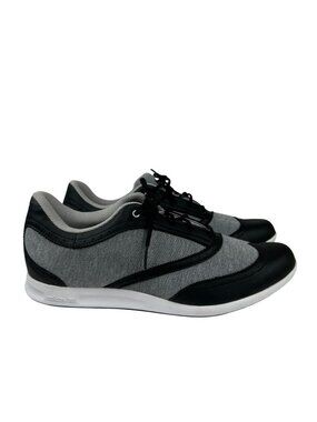 Adidas Adicross Spikeless Golf Shoes Womens Size 9.5 Black & Gray Sneakers NEW